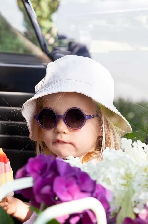 Детские солнцезащитные очки Ki ET LA цвет фиолетовый