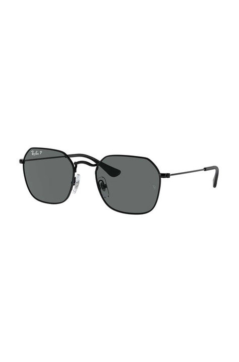 Ray-Ban ochelari de soare copii culoarea negru, 0RJ9594S