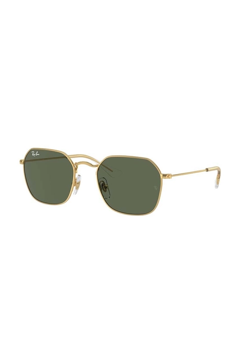 Dětské sluneční brýle Ray-Ban zelená barva, 0RJ9594S