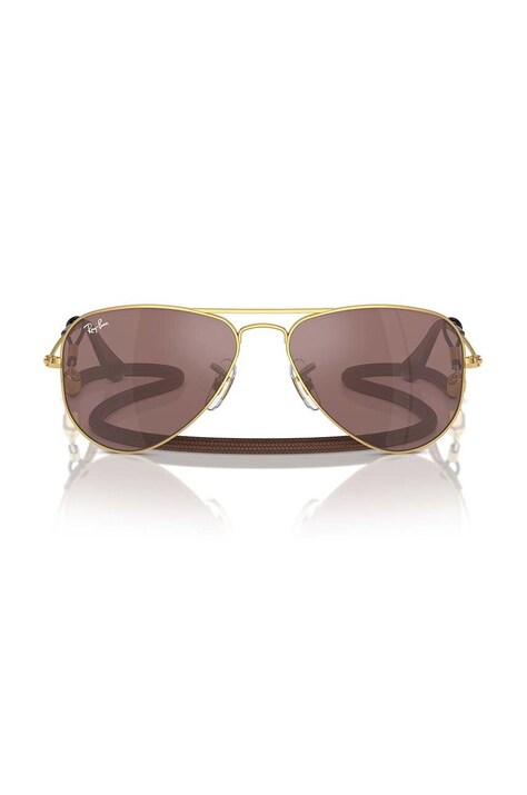 Дитячі сонцезахисні окуляри Ray-Ban JUNIOR AVIATOR — фото 2