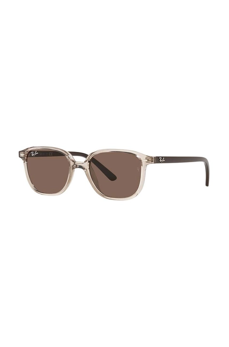 Παιδικά γυαλιά ηλίου Ray-Ban LEONARD χρώμα: καφέ, 0RJ9093S