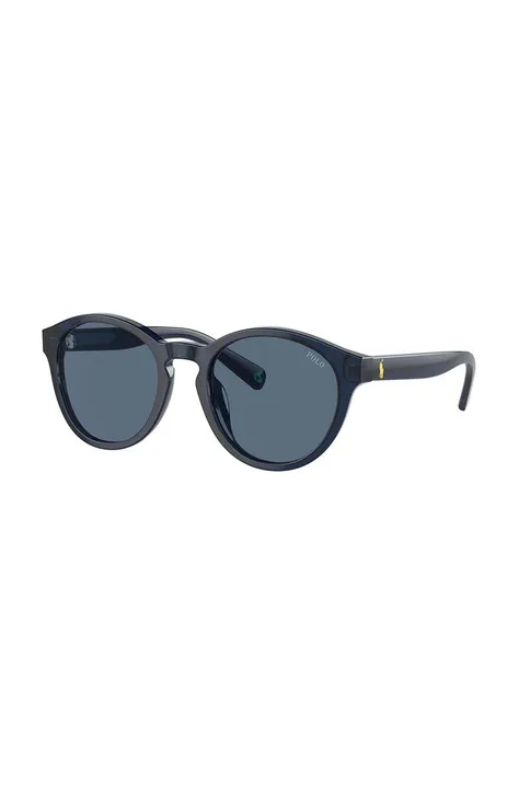Дитячі сонцезахисні окуляри Polo Ralph Lauren колір синій 0PP9505U