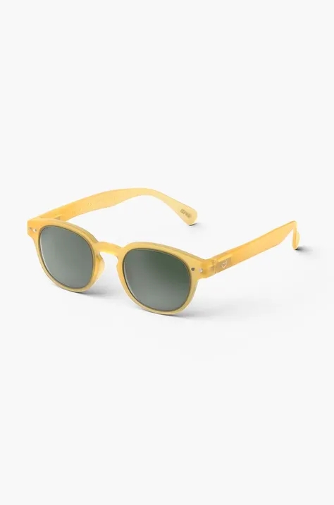 IZIPIZI ochelari de soare copii JUNIOR SUN #c culoarea galben, #c