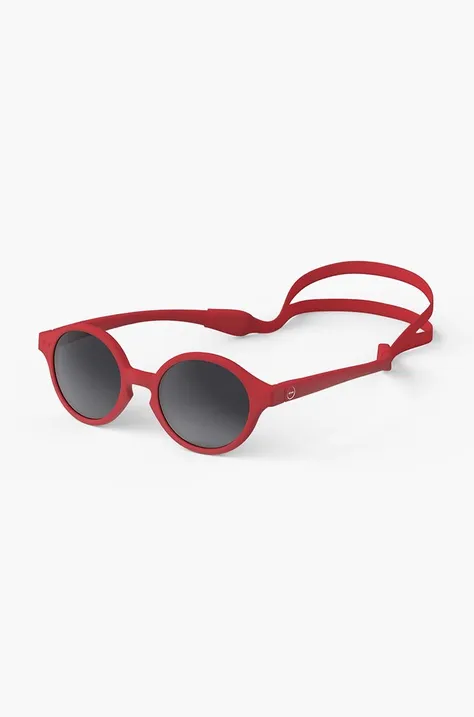 IZIPIZI okulary przeciwsłoneczne dziecięce BABY #d kolor czerwony #d