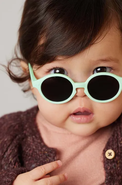 IZIPIZI okulary przeciwsłoneczne dziecięce BABY #d kolor turkusowy #d