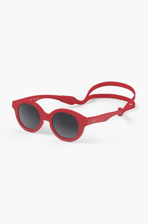 Detské slnečné okuliare IZIPIZI BABY #c červená farba, #c