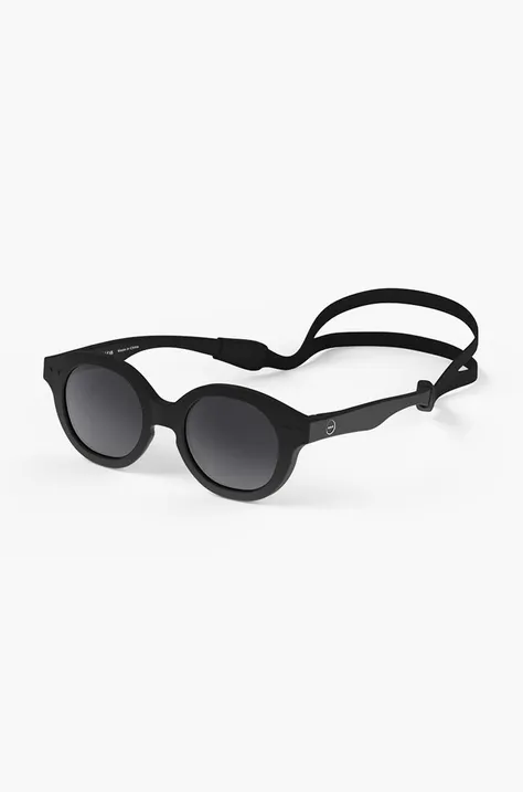 IZIPIZI okulary przeciwsłoneczne dziecięce BABY #c kolor czarny #c