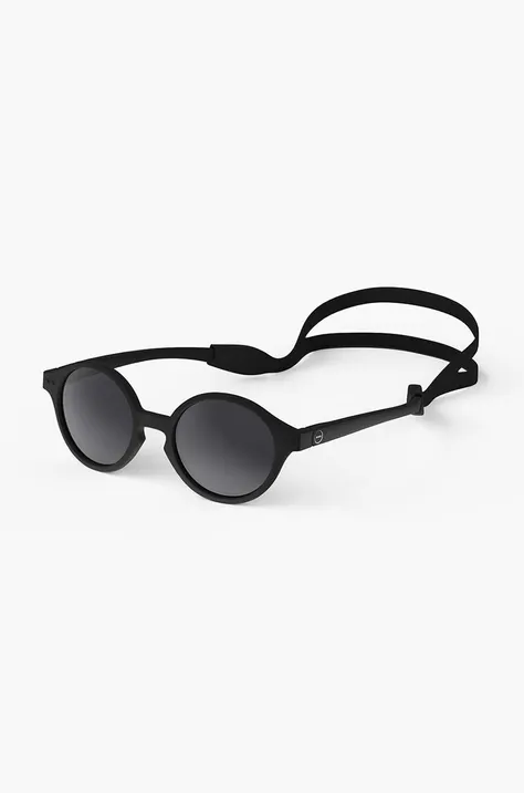 Παιδικά γυαλιά ηλίου IZIPIZI KIDS #d χρώμα: μαύρο, #d