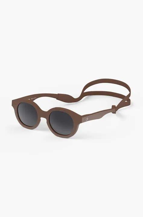 Детские солнцезащитные очки IZIPIZI KIDS #c цвет коричневый #c
