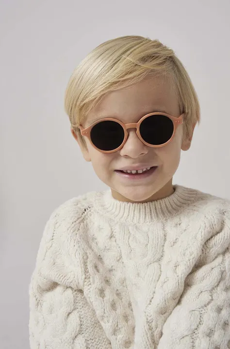 IZIPIZI okulary przeciwsłoneczne dziecięce KIDS PLUS #d kolor pomarańczowy #d