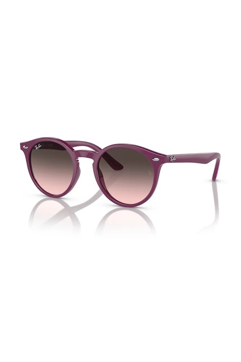 Ray-Ban ochelari de soare copii culoarea bordo, 0RJ9064S
