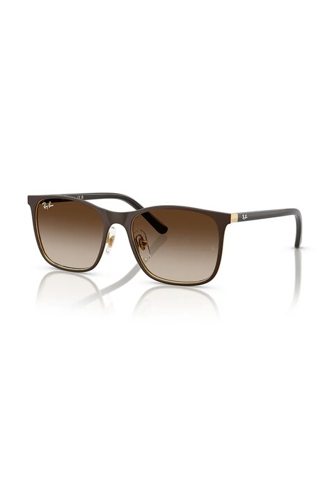 Παιδικά γυαλιά ηλίου Ray-Ban χρώμα: καφέ, 0RJ9551S
