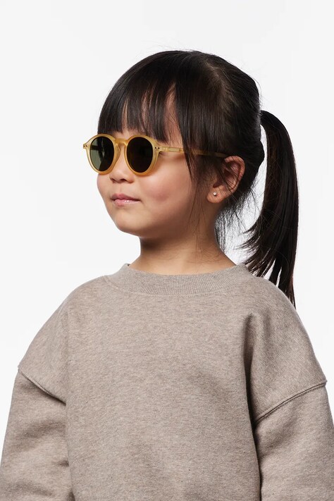 IZIPIZI okulary przeciwsłoneczne dziecięce KIDS #d żółte #d