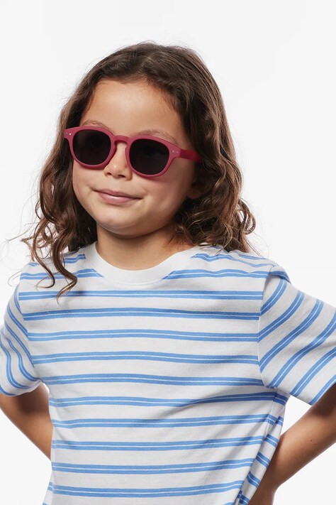 IZIPIZI okulary przeciwsłoneczne dziecięce KIDS #c czerwone #c