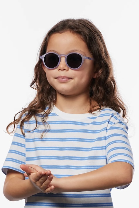 IZIPIZI okulary przeciwsłoneczne dziecięce KIDS #d fioletowe #d