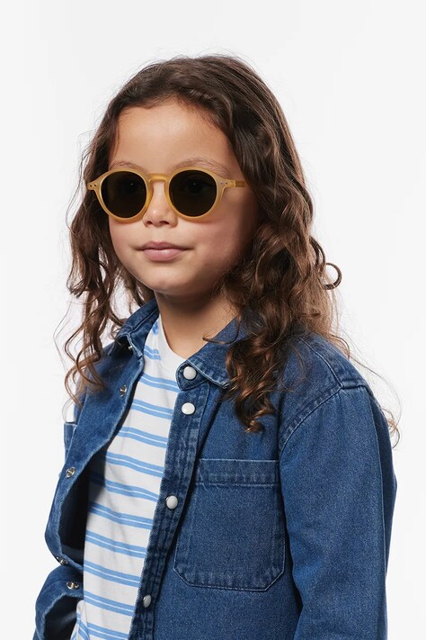 IZIPIZI okulary przeciwsłoneczne dziecięce KIDS żółte