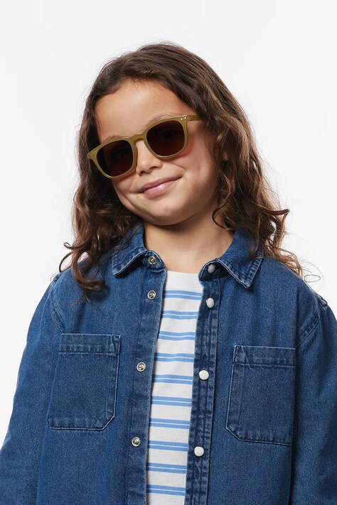 IZIPIZI okulary przeciwsłoneczne dziecięce KIDS #e zielone #e