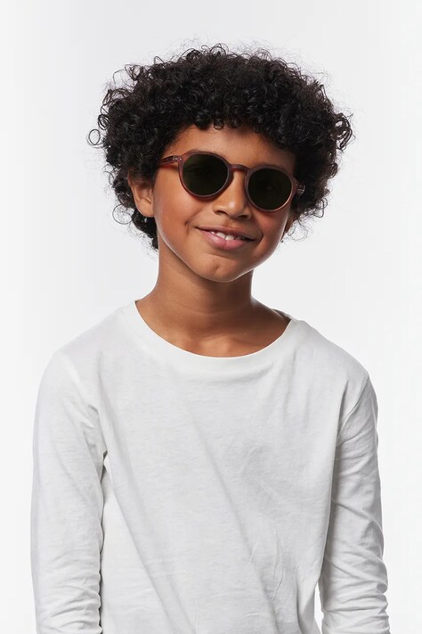 IZIPIZI okulary przeciwsłoneczne dziecięce JUNIOR #d brązowe #d