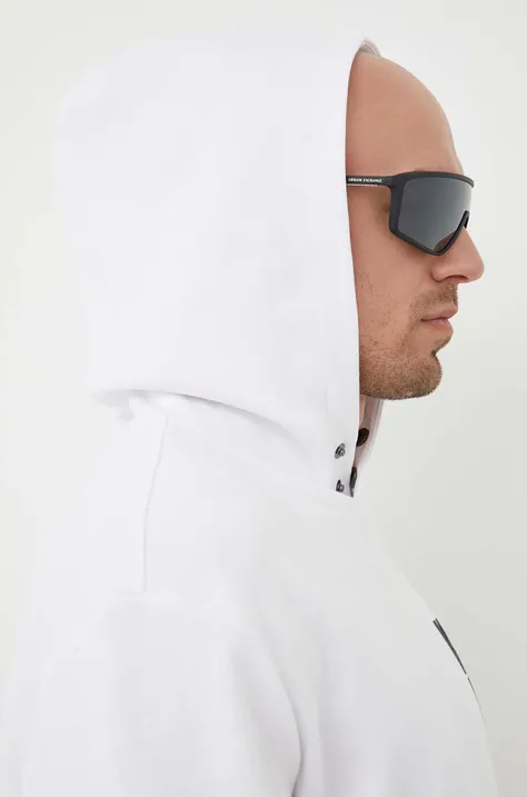 Слънчеви очила Armani Exchange мъжко в черно