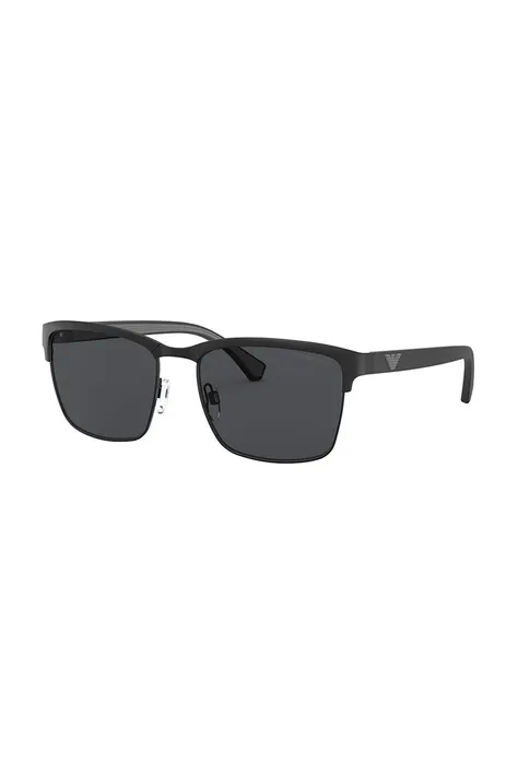 Γυαλιά ηλίου Emporio Armani χρώμα: μαύρο