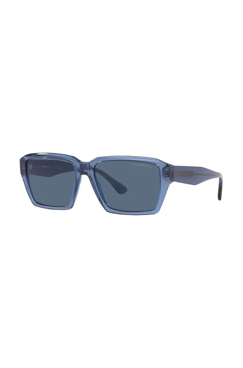 Γυαλιά ηλίου Emporio Armani χρώμα: ναυτικό μπλε