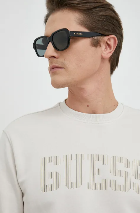 Сонцезахисні окуляри Gucci GG1174S чоловічі колір чорний