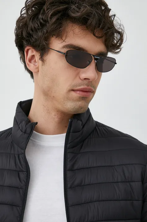 Сонцезахисні окуляри Balenciaga BB0245S чоловічі колір чорний