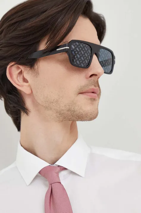Солнцезащитные очки BOSS мужские цвет чёрный