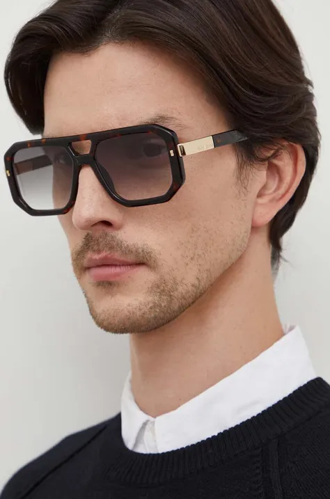 Сонцезахисні окуляри DSQUARED2 чоловічі колір чорний