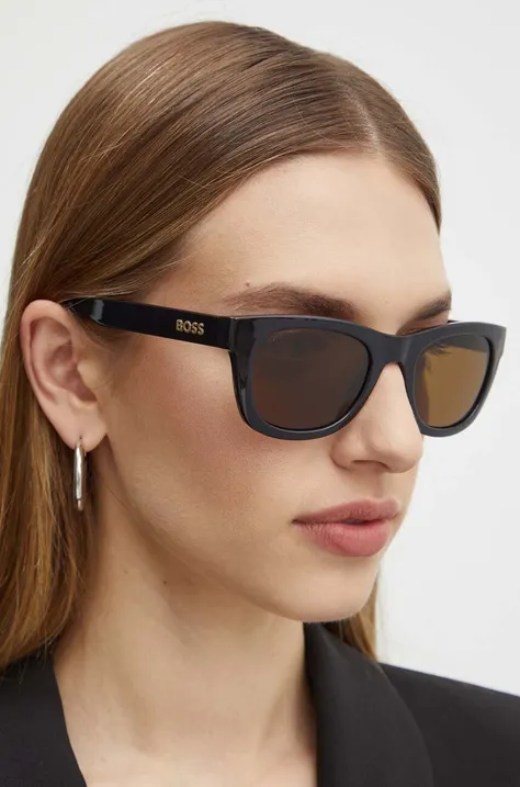 Сонцезахисні окуляри BOSS чоловічі колір коричневий BOSS 1649 S