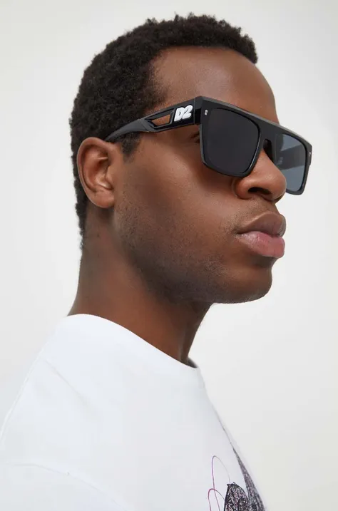 Солнцезащитные очки DSQUARED2 мужские цвет чёрный