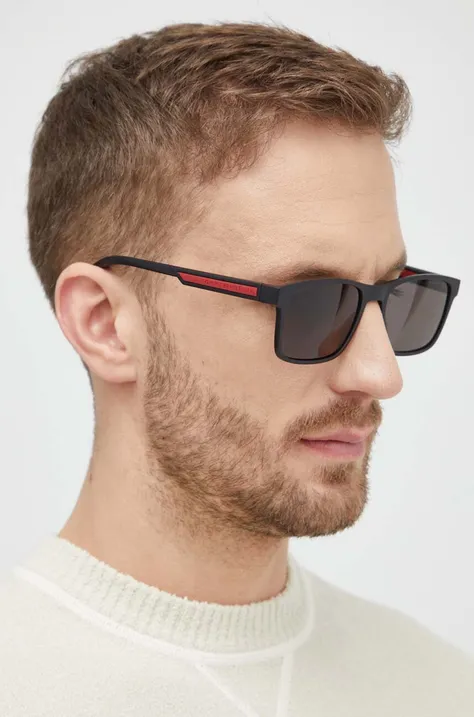 Солнцезащитные очки Tommy Hilfiger мужские цвет серый