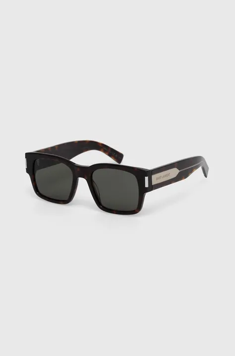 Sunčane naočale Saint Laurent za muškarce, boja: smeđa