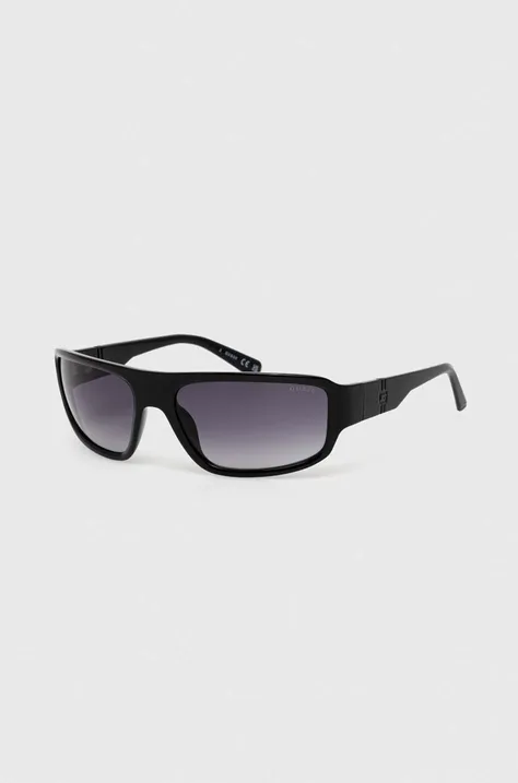Сонцезахисні окуляри Guess чоловічі колір чорний GU00080_6201B