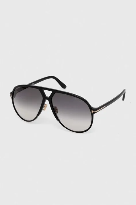 Sluneční brýle Tom Ford pánské, černá barva, FT1061_6401B