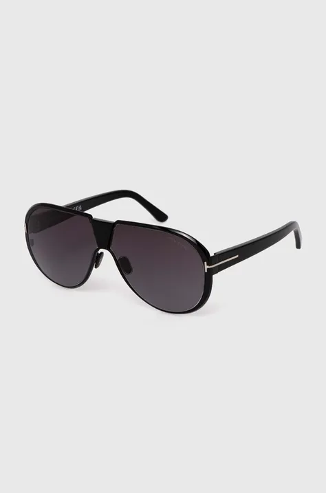 Солнцезащитные очки Tom Ford мужские цвет чёрный FT1072_6401B
