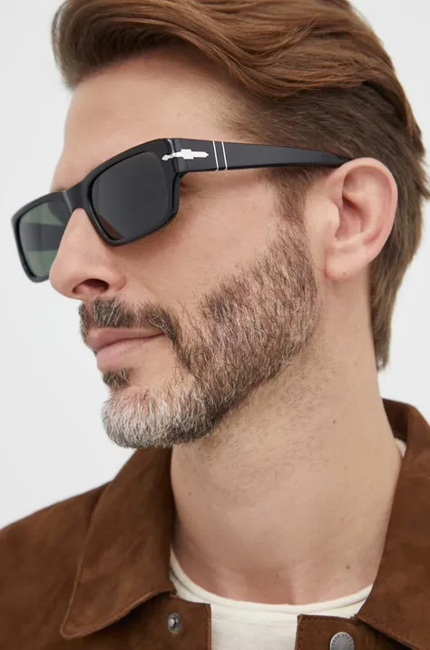 Γυαλιά ηλίου Persol ADRIEN χρώμα: μαύρο, 0PO3347S