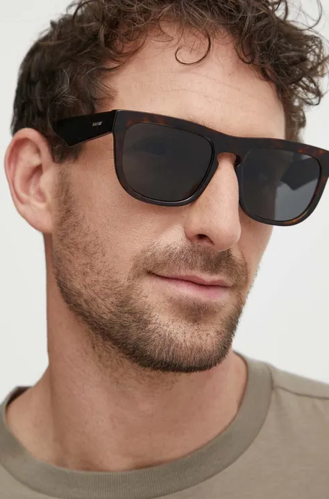 Сонцезахисні окуляри Burberry чоловічі колір коричневий 0BE4431U