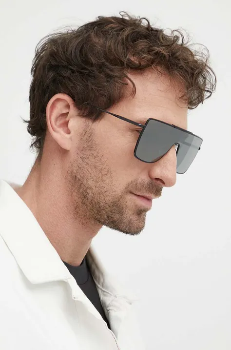 Солнцезащитные очки Michael Kors SNOWMASS мужские цвет чёрный 0MK1152