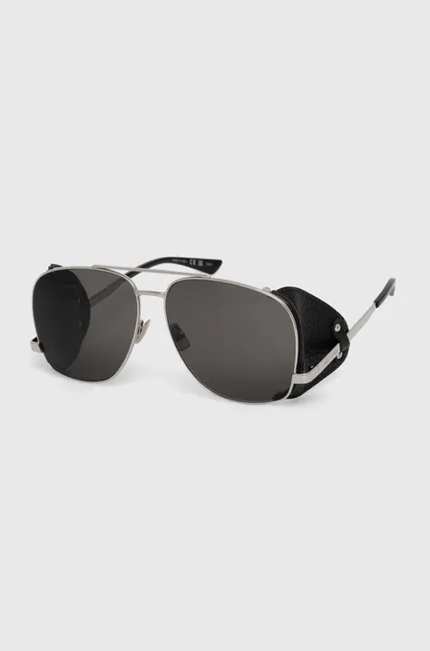 Slnečné okuliare Saint Laurent pánske, šedá farba, SL 653 LEON
