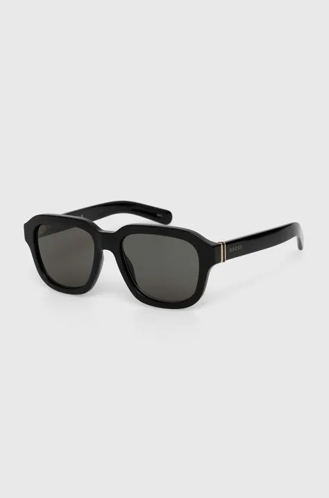 Gucci okulary przeciwsłoneczne męskie kolor czarny GG1508S