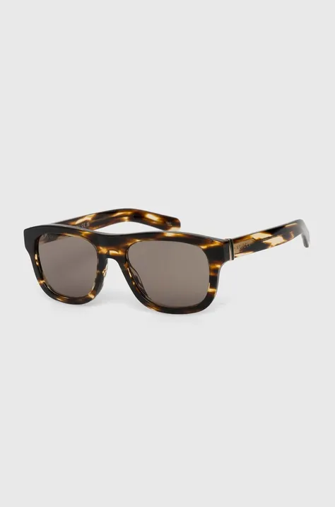 Gucci okulary przeciwsłoneczne męskie kolor brązowy GG1509S