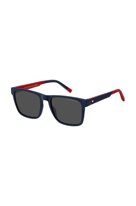 Tommy Hilfiger okulary przeciwsłoneczne męskie kolor granatowy TH 2144/S