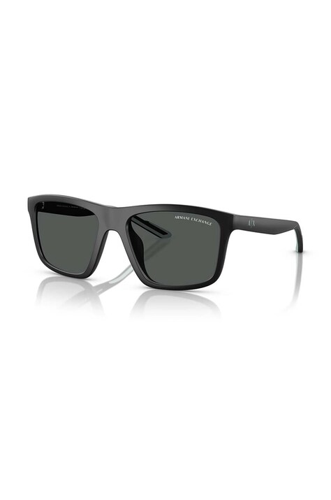 Сонцезахисні окуляри Armani Exchange — AA00-OKM0LI, чорний — фото 2