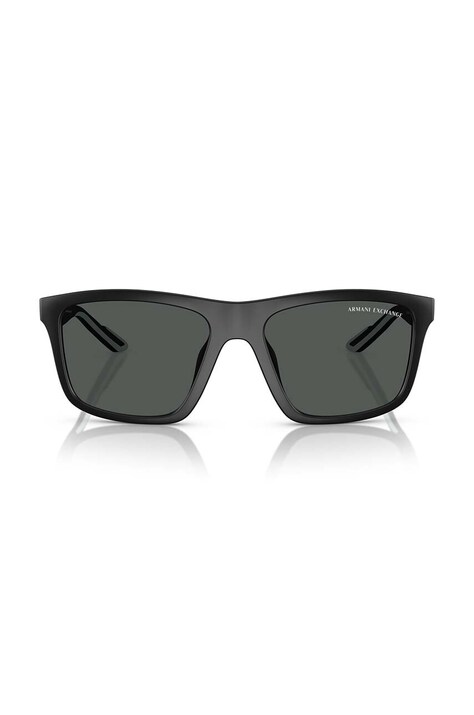 Сонцезахисні окуляри Armani Exchange — AA00-OKM0LI, чорний — фото 3