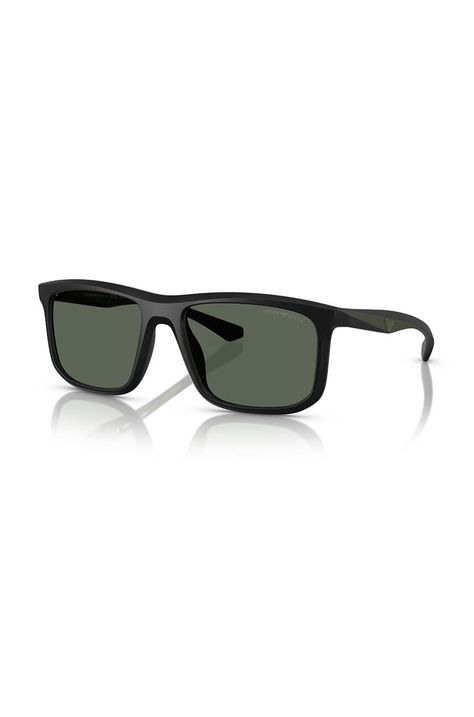 Sluneční brýle Emporio Armani pánské, černá barva, 0EA4234U