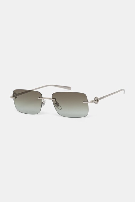 Gucci okulary przeciwsłoneczne męskie kolor srebrny GG1703S