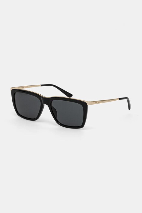 Сонцезахисні окуляри Saint Laurent чоловічі колір чорний SL 765