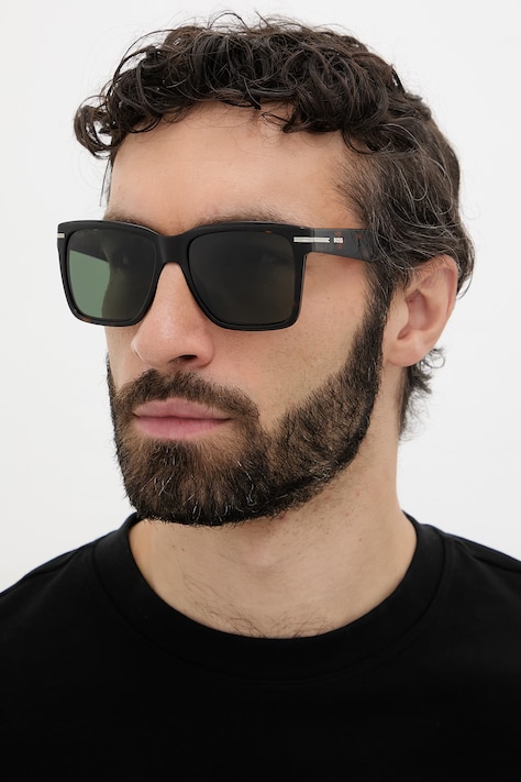 BOSS sončna očala wayfarer moška rjava BOSS 1745/S