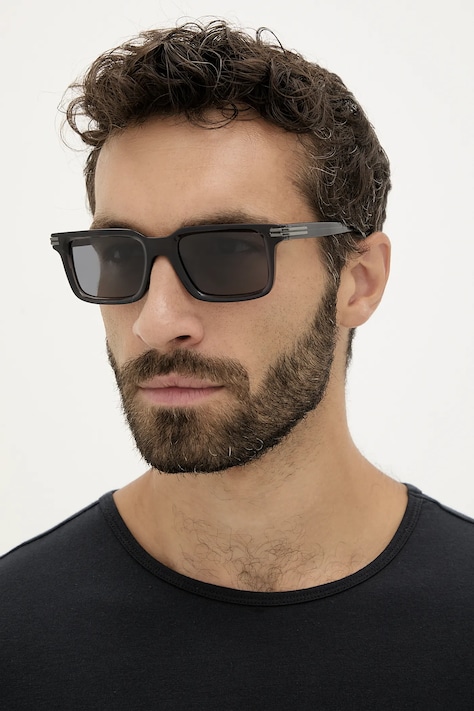 Γυαλιά ηλίου Zegna χρώμα: μαύρο, EZ0249_5320D